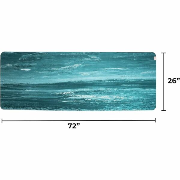 Durable Non-Slip Yoga Mat - Eco-Friendly Natural Rubber for Home Fitness - Image 4