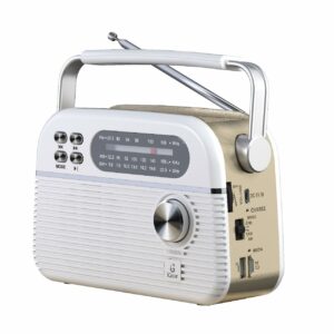Trinity Solar-Powered MP3 Player & 3-Band Radio - Bluetooth, USB, Solar Charger