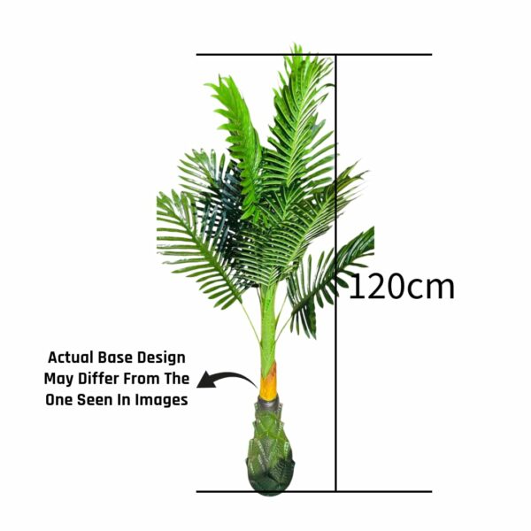 3Ft Artificial Areca Palm Tree - Realistic Indoor/Outdoor Plant - Image 4