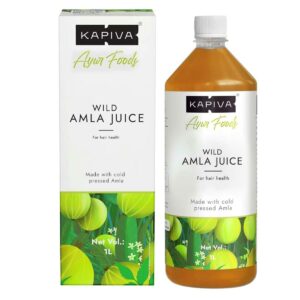 Kapiva Wild Amla Juice 1L - Natural Vitamin C for Hair & Skin