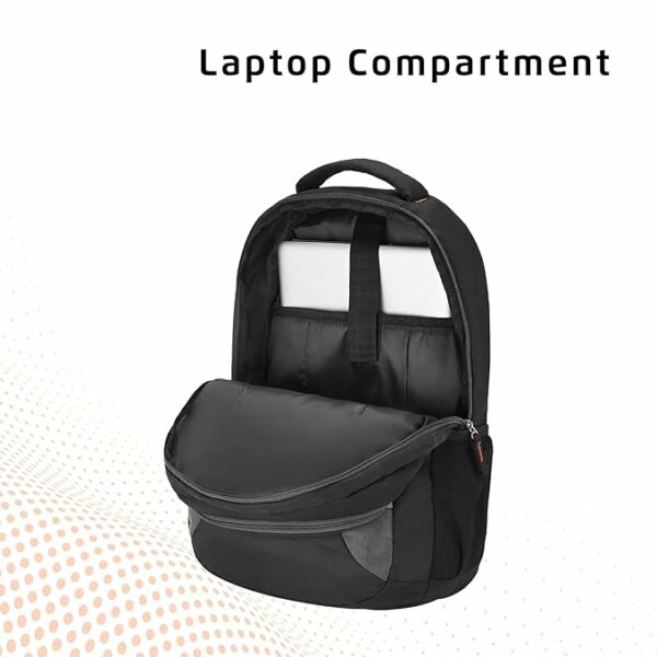Omega Pro 35L Laptop Backpack with Raincover - 3 Compartments, Organizer, and Bottle Holder - Image 6