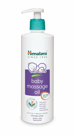 Himalaya Baby Massage Oil 500ml - Nourishing & Safe for Babies