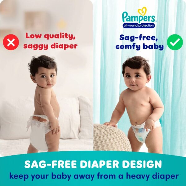 Pampers All Round Protection Pants XL Diapers - 168 Count - Image 5