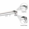 24 Inch Wall Mounted Stainless Steel Towel Hanger - Space-Saving & Durable