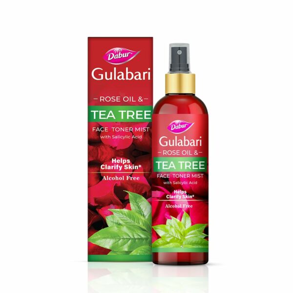 Gulabari Rose Oil & Tea Tree Face Toner Mist - 100ml