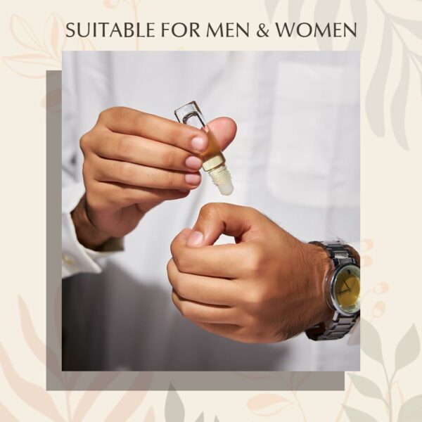 Sandalia Rose Attar Oil - Exotic Floral Perfume for Men & Women - Image 4