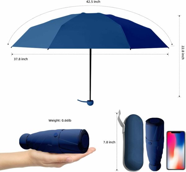 Large Windproof UV Umbrella for Sun & Rain Protection - Image 2