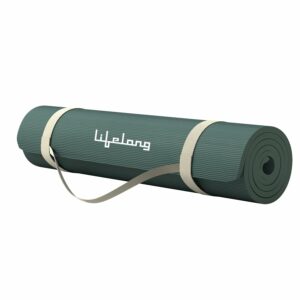 4mm Anti-Slip Yoga Mat for Home & Gym - Lightweight & Durable