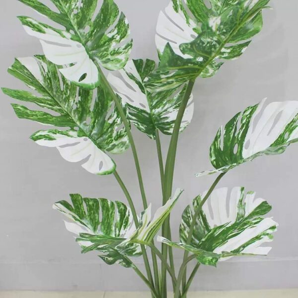 Natural Looking Artificial Monstera Plant 120 CM for Indoor/Outdoor Decor - Image 4