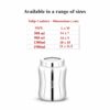 Elegant Stainless Steel Canister for Tea, Coffee & Spices - 900ml