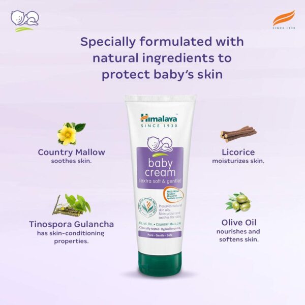 Nourishing Baby Cream for Dry Skin - 200ml Moisturizer - Image 5