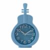 Stylish Violin-Shaped Alarm Clock for Heavy Sleepers - Blue