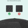 Compact Reverse Folding Umbrella - Windproof & UV Protection
