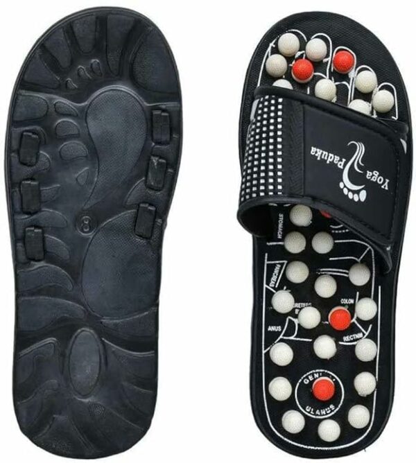 Acupressure Magnetic Therapy Slippers for Blood Circulation - Unisex - Image 2