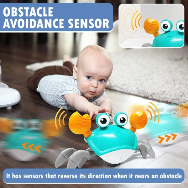 Interactive Crawling Crab Toy for Babies & Toddlers - Image 3
