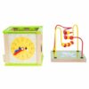 5-in-1 Wooden Activity Cube for Kids - Learning & Play