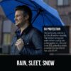 Large UV Protection Automatic Umbrella for All Ages - Windproof & Stylish