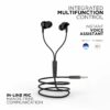 Stylish Wired Earphones with HD Mic and 10mm Driver