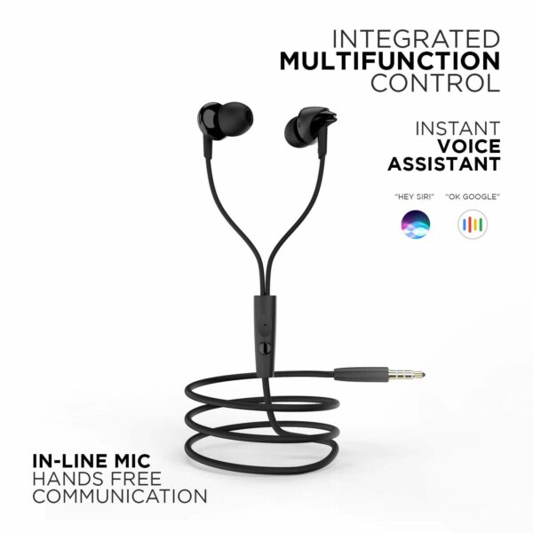 Stylish Wired Earphones with HD Mic and 10mm Driver - Image 5