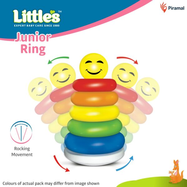 Junior Stacking Rings Toy for Kids - Colorful Educational Play - Image 5