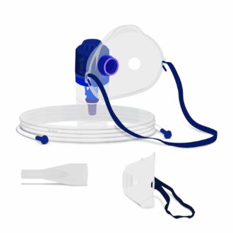 Nebulizer Mask Set for Kids & Adults with Flow Adjuster
