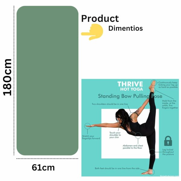Eco-Friendly Non-Slip Yoga Mat for Men & Women - 4mm Thick - Image 2