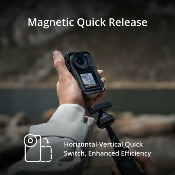 4K Waterproof Action Camera with Low-Light Sensor & 3 Batteries - Image 3