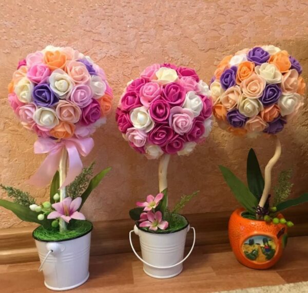 Artificial Foam Floating Flowers for Events & Home Decor - 50 Pcs - Image 6