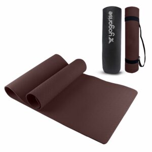 6mm Anti-Skid Yoga Mat with Carry Bag & Strap - Eco-Friendly & Water-Resistant