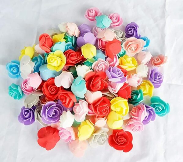 Artificial Foam Floating Flowers for Events & Home Decor - 50 Pcs - Image 2
