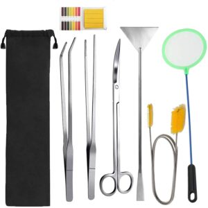7 in 1 Stainless Steel Aquarium Plant Tools Kit - Rust Resistant