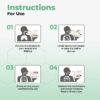 Spirometer for Lung Capacity Exercise - 3 Ball Respirometer