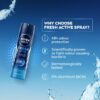 Men's Fresh Active Deodorant 150ml - Antibacterial, Ocean Fresh