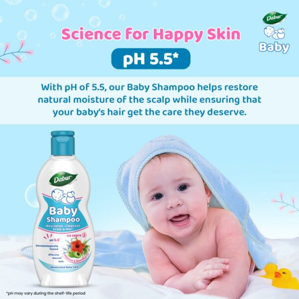 Gentle Nourishing Baby Shampoo with Ayurvedic Herbs, 200 ml - Image 4