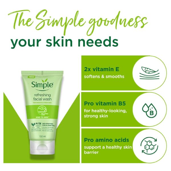 Gentle Refreshing Face Wash 150 ml for All Skin Types - Image 5