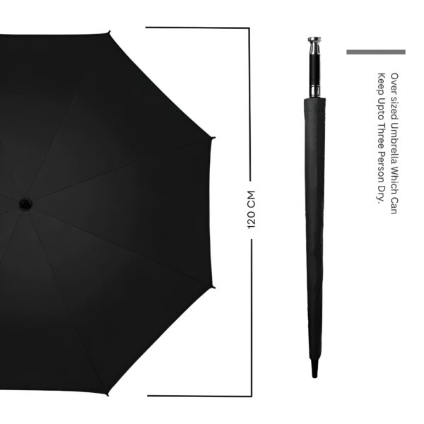 Large Long Stick Umbrella - Waterproof & Windproof UV Protection - Image 6