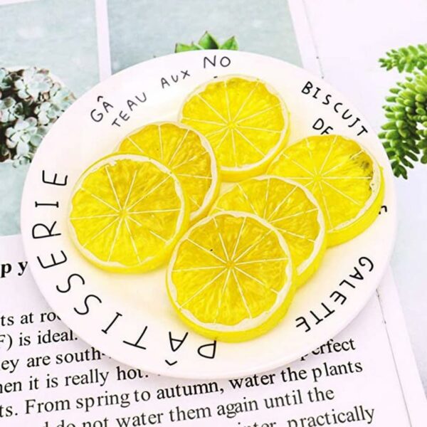 20Pcs Artificial Lemon Lime Slices for Home Decor & Crafts - Image 6