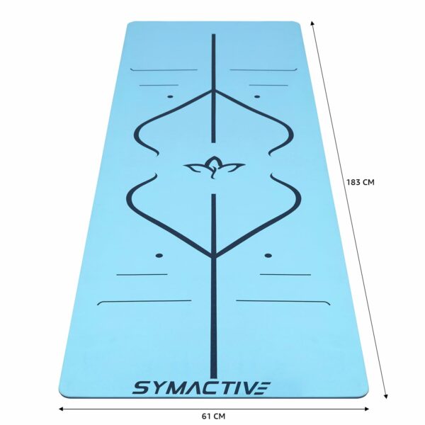 Extra Large Anti-Skid Yoga Mat - Eco-Friendly TPE, 72x24 inches - Image 5