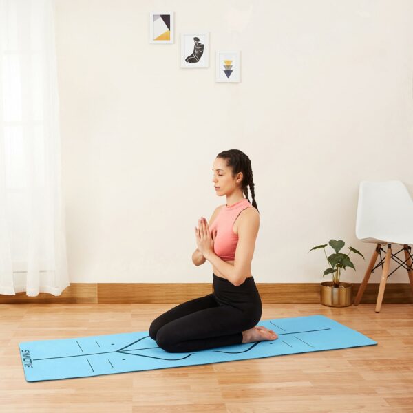 Extra Large Anti-Skid Yoga Mat - Eco-Friendly TPE, 72x24 inches - Image 6
