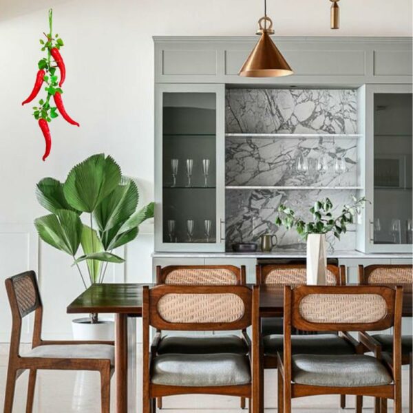 Chilli Pepper Hanging Planters - Set of 2, 60 CM - Image 4