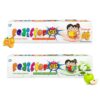 Anticavity Fluoride Toothpaste for Kids - Green Apple & Orange - 70g x 2 Pack