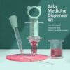 4Pcs Baby Medicine Dispenser Kit - Syringe, Dropper, Pacifier