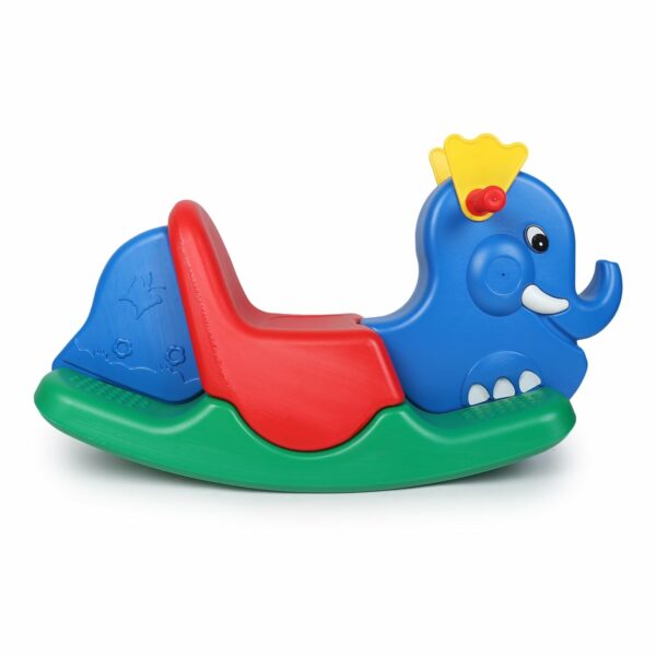 Tusker Elephant Ride-On Rocker Toy for Kids - Safe & Durable - Image 2
