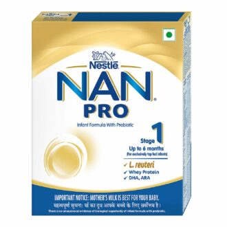 NAN PRO Stage 1 Infant Formula Milk Powder with Probiotics, 400g