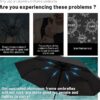 Automatic Open Close Compact Travel Umbrella - Windproof & Lightweight