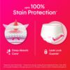 Large/Extra Large Panties for Heavy Flow - 10 Pack