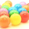 Colourful Kids Pool Fun Balls - Pack of 25, 7cm Diameter