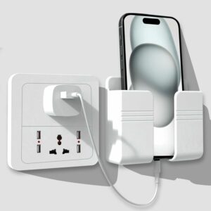 Multi-Functional Mobile Phone Charging Stand - White
