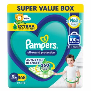 Pampers All Round Protection Pants XL Diapers - 168 Count