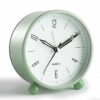 4 Inch Silent Non-Ticking Alarm Clock with Night Light